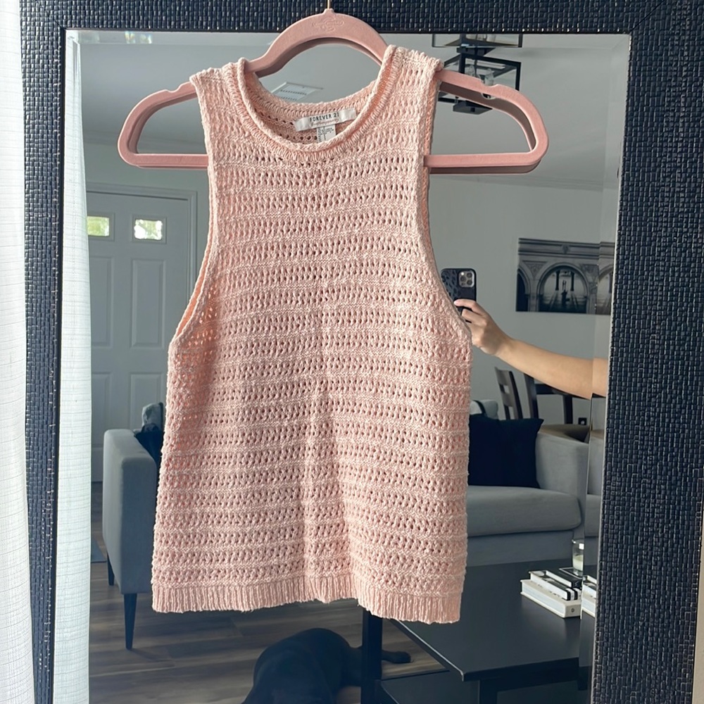 Forever 21 Contemporary Knit Top